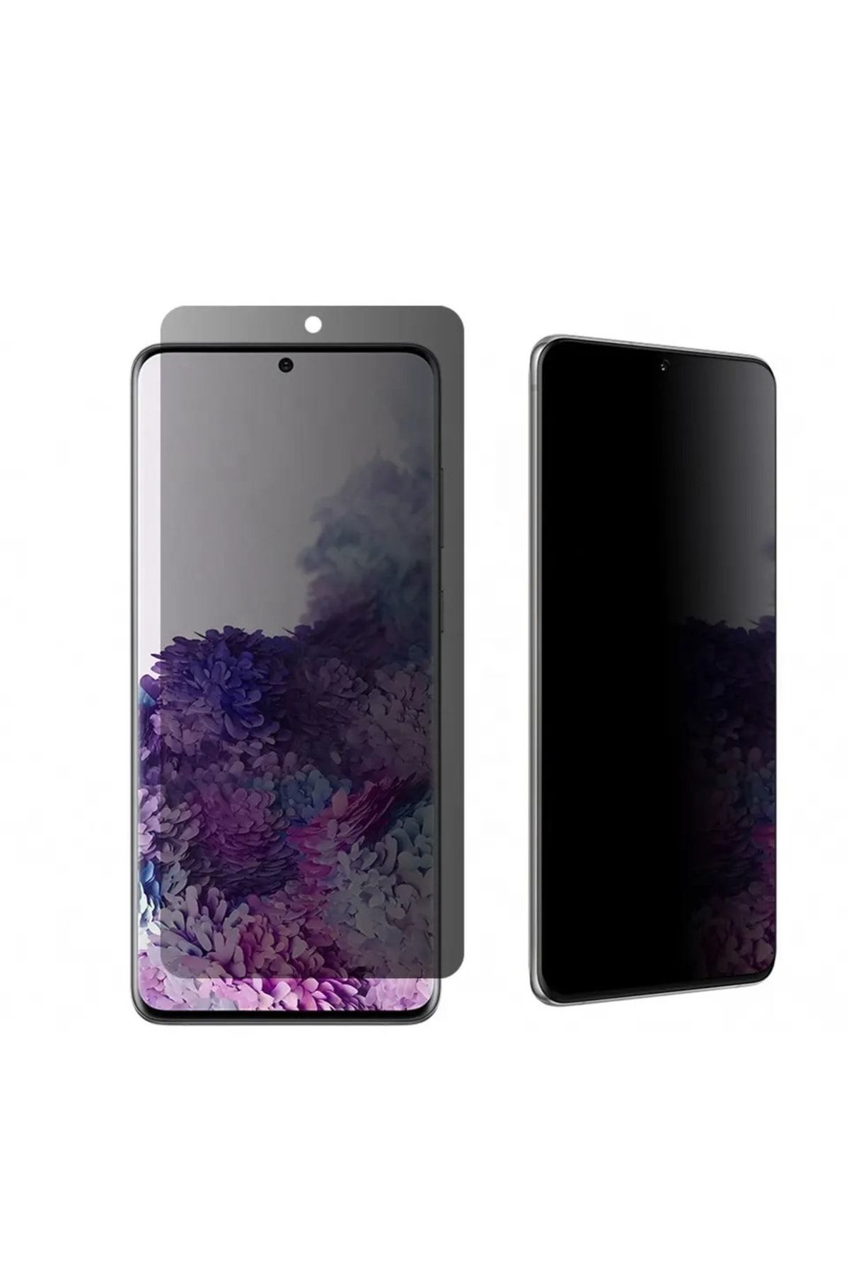 Samsung S20 Fe Uyumlu Kırılmaz Cam Privacy Hayalet Tam Kaplayan E