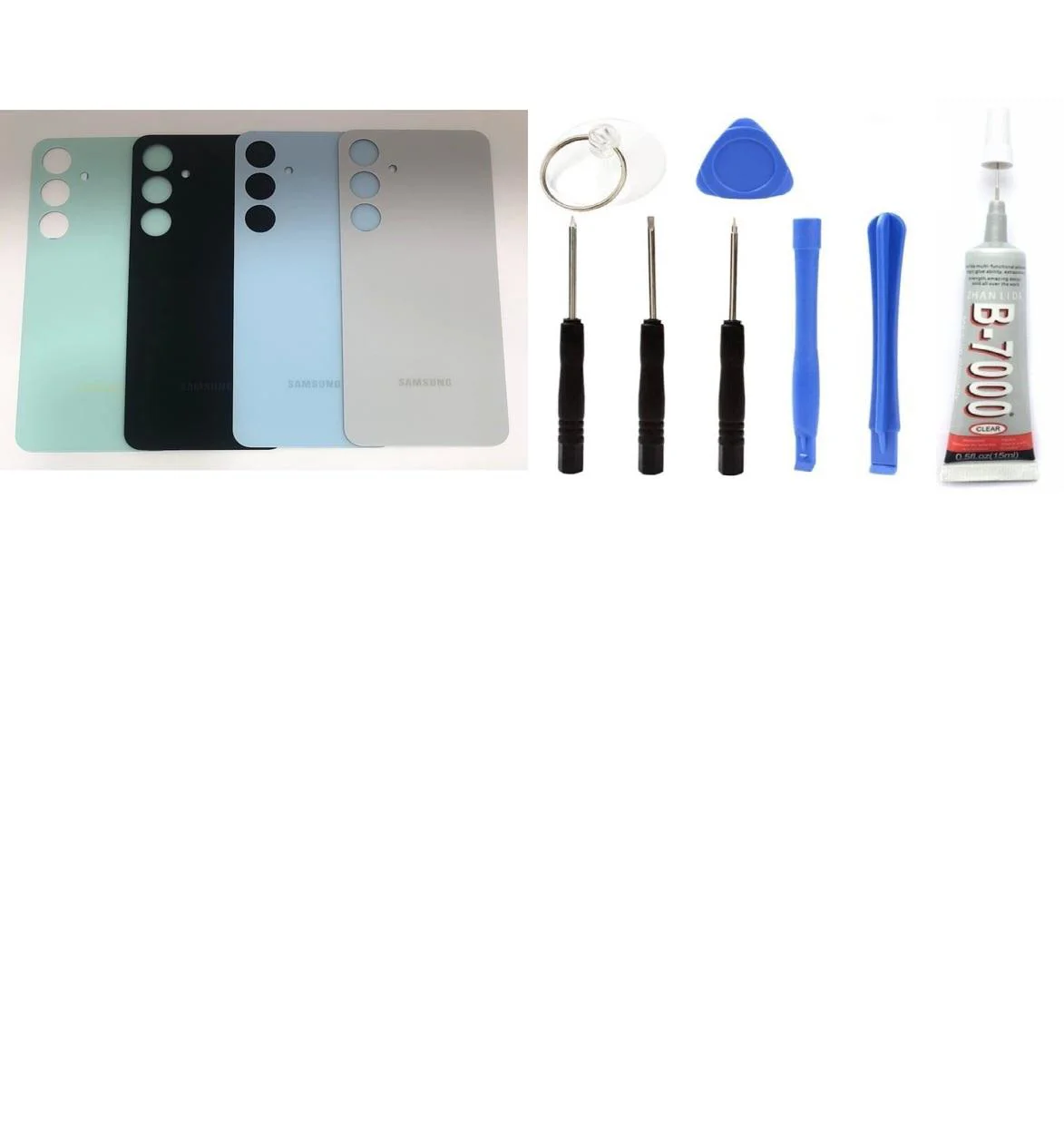 Samsung S24 FE Uyumlu Batarya Kapağı KAMERA LENSLİ Samsung S24 FE Uyumlu Batarya Kapağı KAMERA LENSLİ