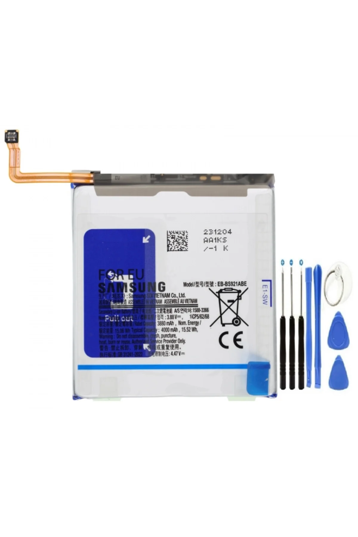 Samsung S24 S921B Pil Batarya +Tamir Seti EB-BS921ABY