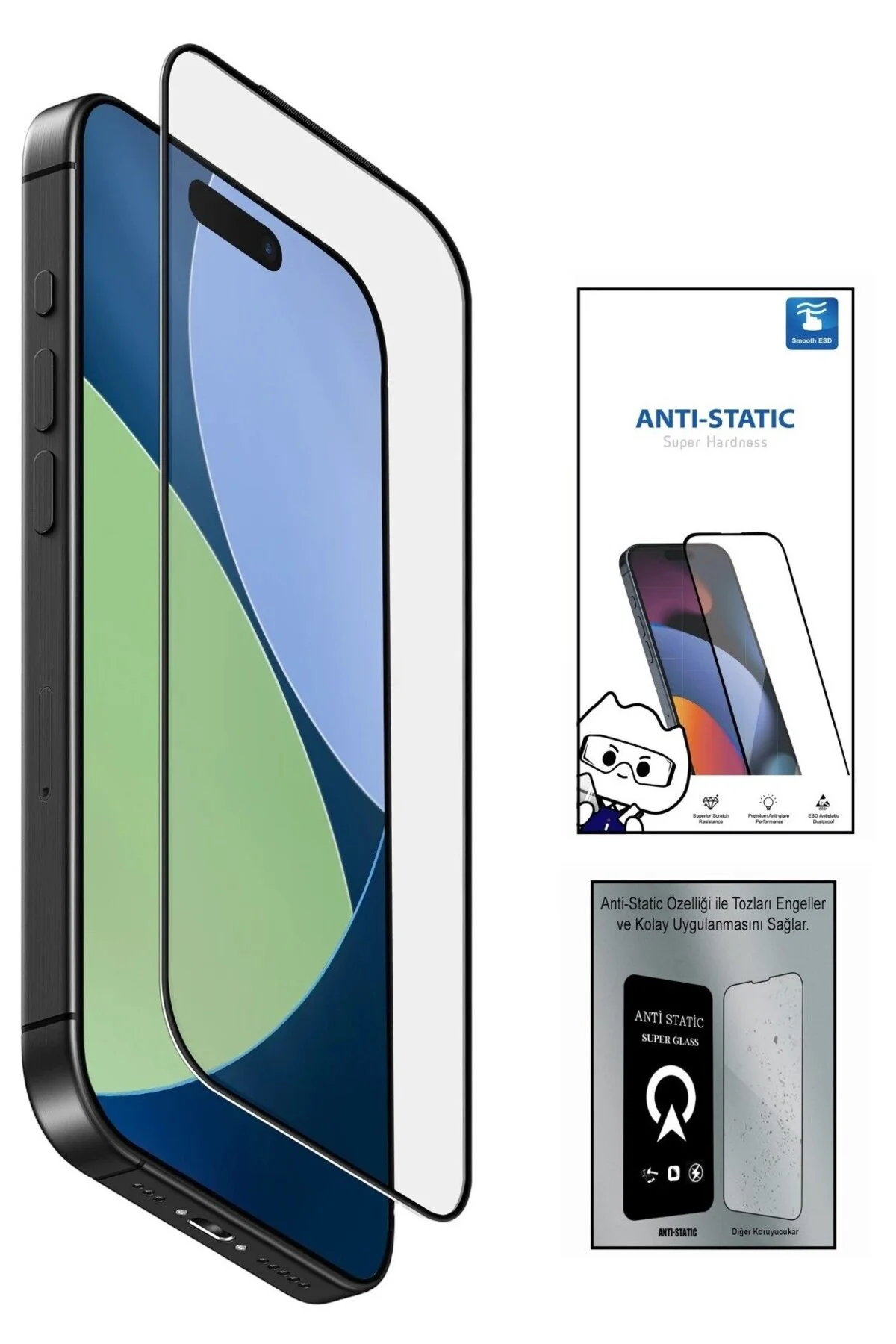 Samsung S26 PLUS 6D Anti Static Temperli Cam Ekran Koruyucu Kırılmaz Full Kaplama Samsung S26 PLUS 6D Anti Static Temperli Cam Ekran Koruyucu Kırılmaz Full Kaplama
