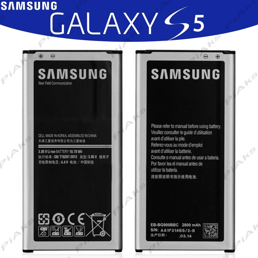 Samsung S5 G900 Pil Batarya Eb-Bg900Bbe