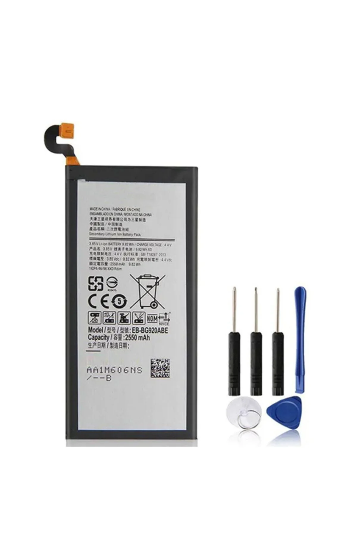 Samsung S6 Pil Batarya Ve Tamir Seti Eb-bg920abe
