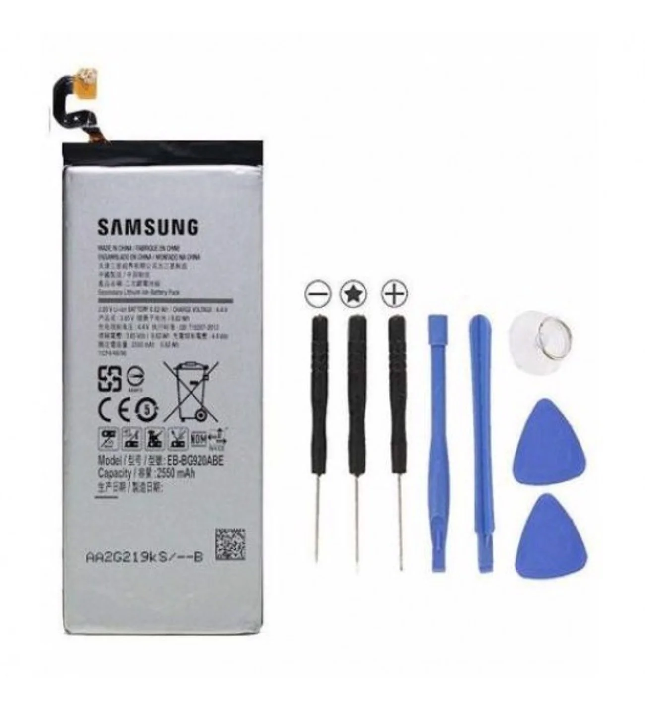 Samsung S6 Pil Batarya ve Tamir Seti EB-BG920ABE Samsung S6 Pil Batarya ve Tamir Seti EB-BG920ABE