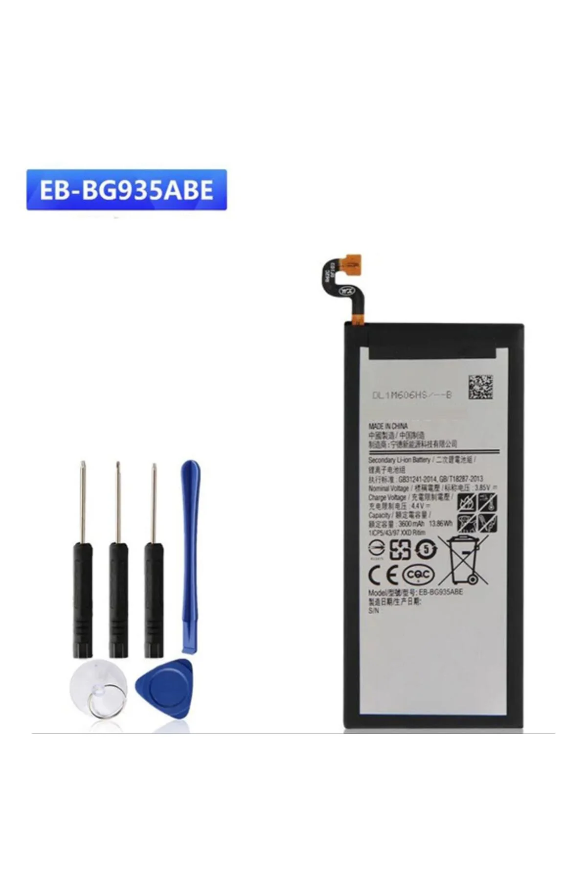 Samsung S7 Edge Pil Batarya G935 Eb-bg935abe Ve Tamir Seti