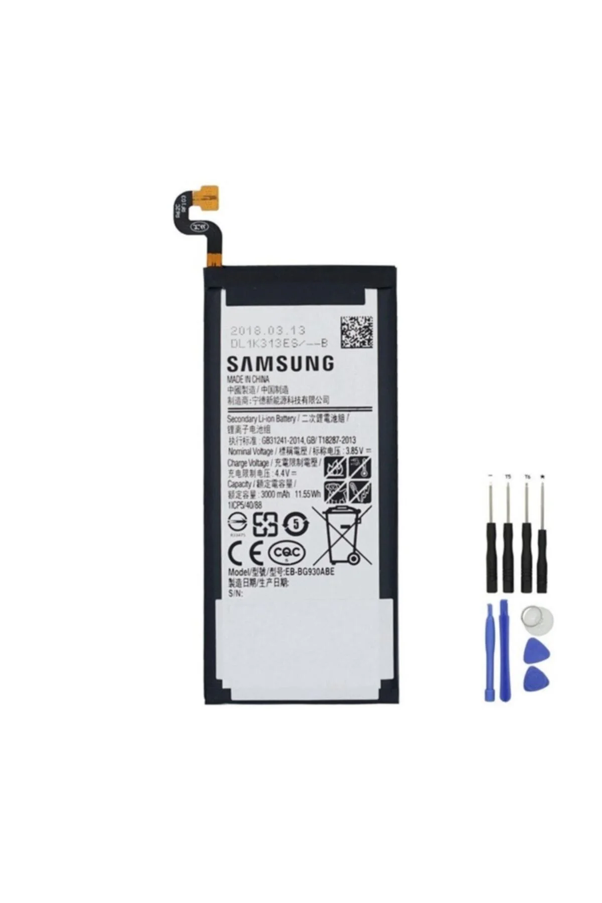 Samsung S7 Pil Batarya G930 EB-BG930ABE ve Tamir Seti