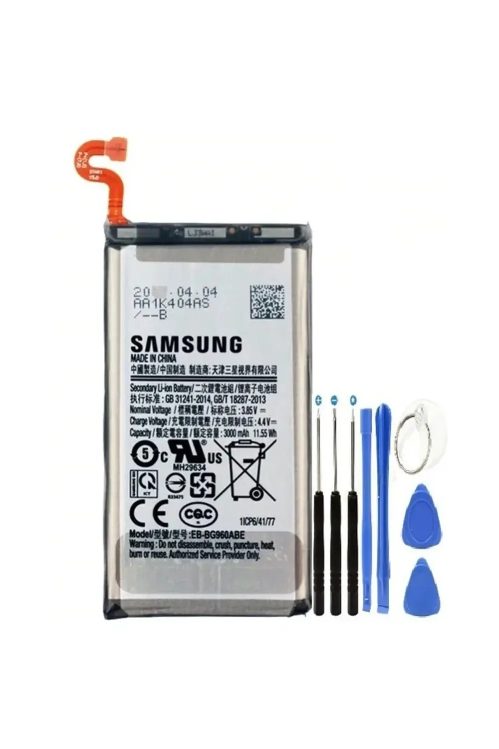 Samsung S9 G960 Uyumlu Pil Batarya + Tamir Seti Eb-bg960abe