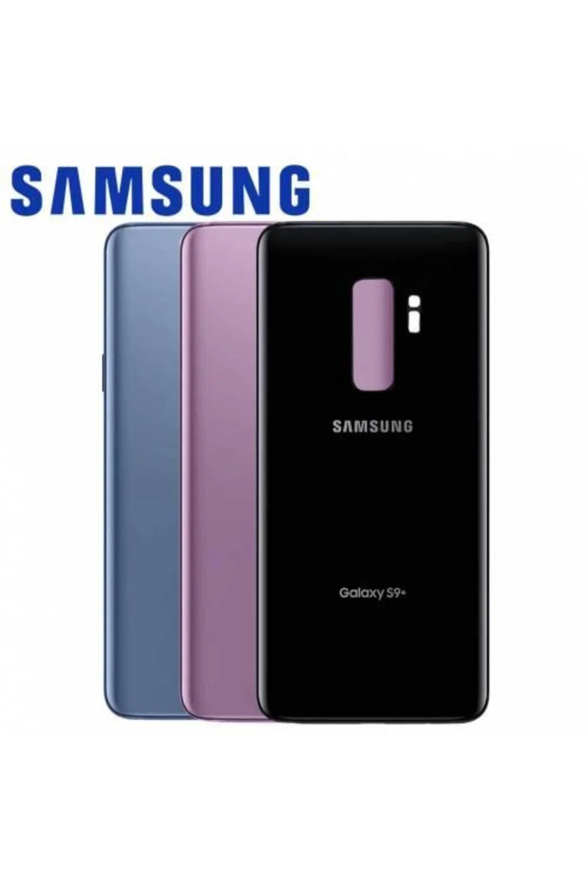 Samsung S9 Plus Arka Pil Batarya Kapak Cam G965 Gold