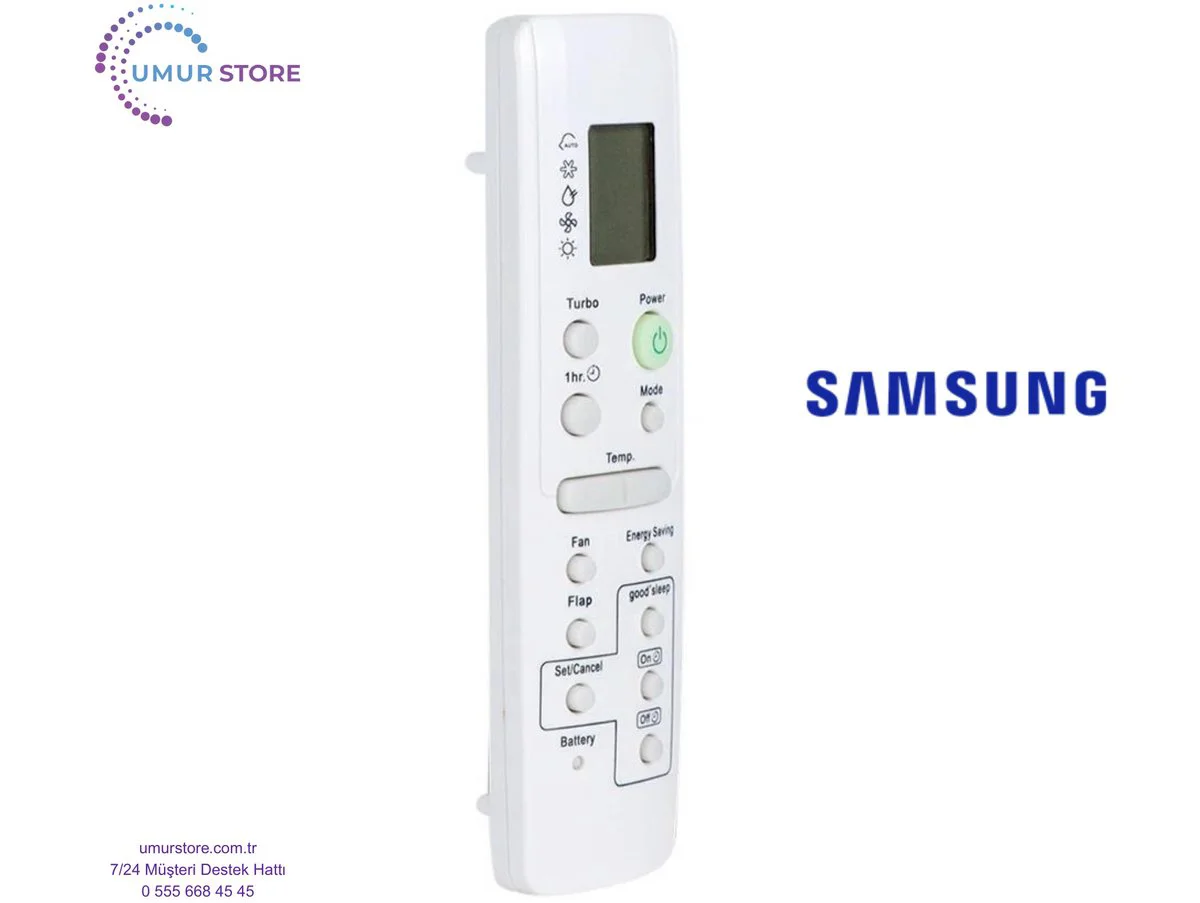 Samsung SH09AWH Uyumlu Klima Kumandası