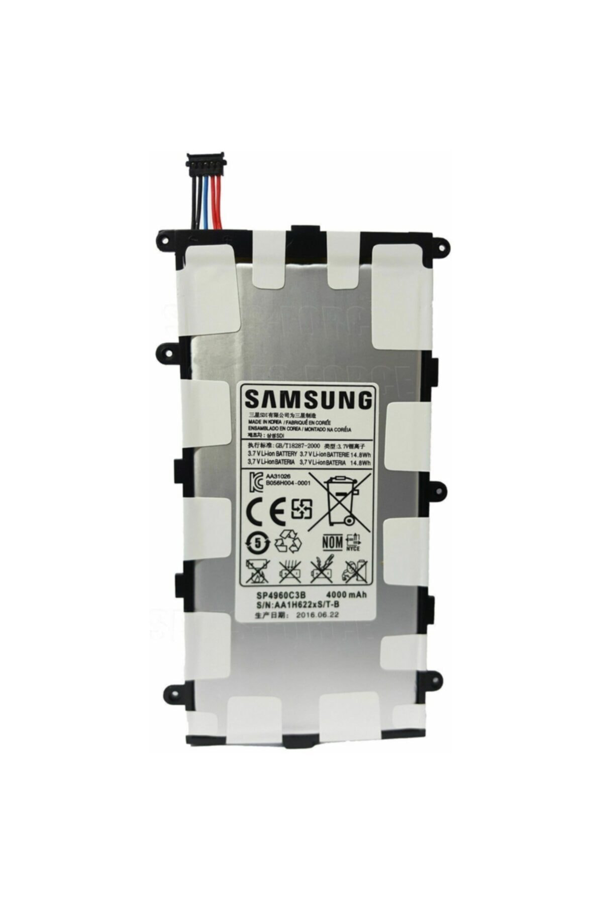 Axya Samsung Tab 2 7.0 P3100 P3110 P6200 Pil Batarya Sp4960c3b