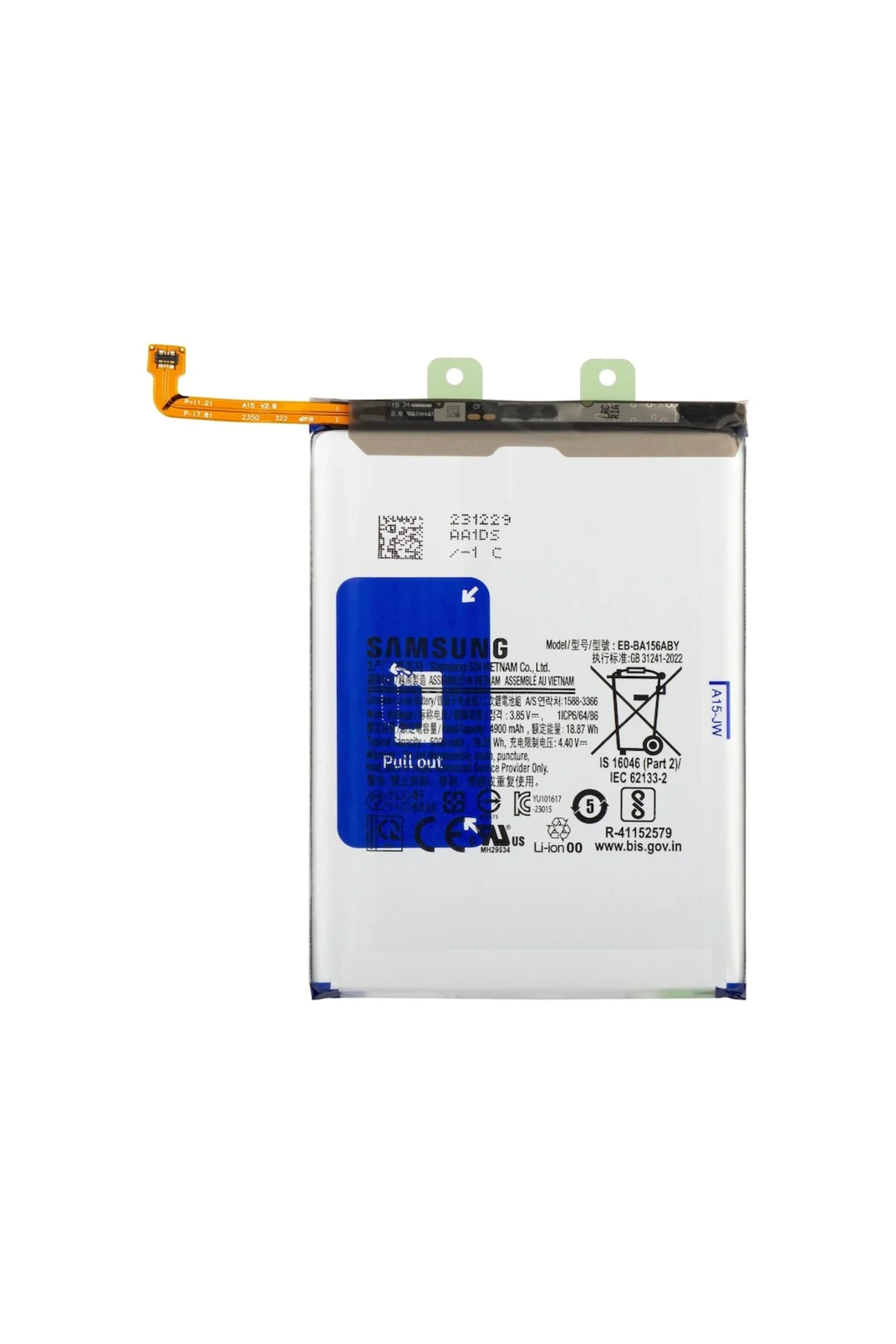 Samsung Uyumlu A15 5g Pil Batarya Sm-a156 5000 Mah