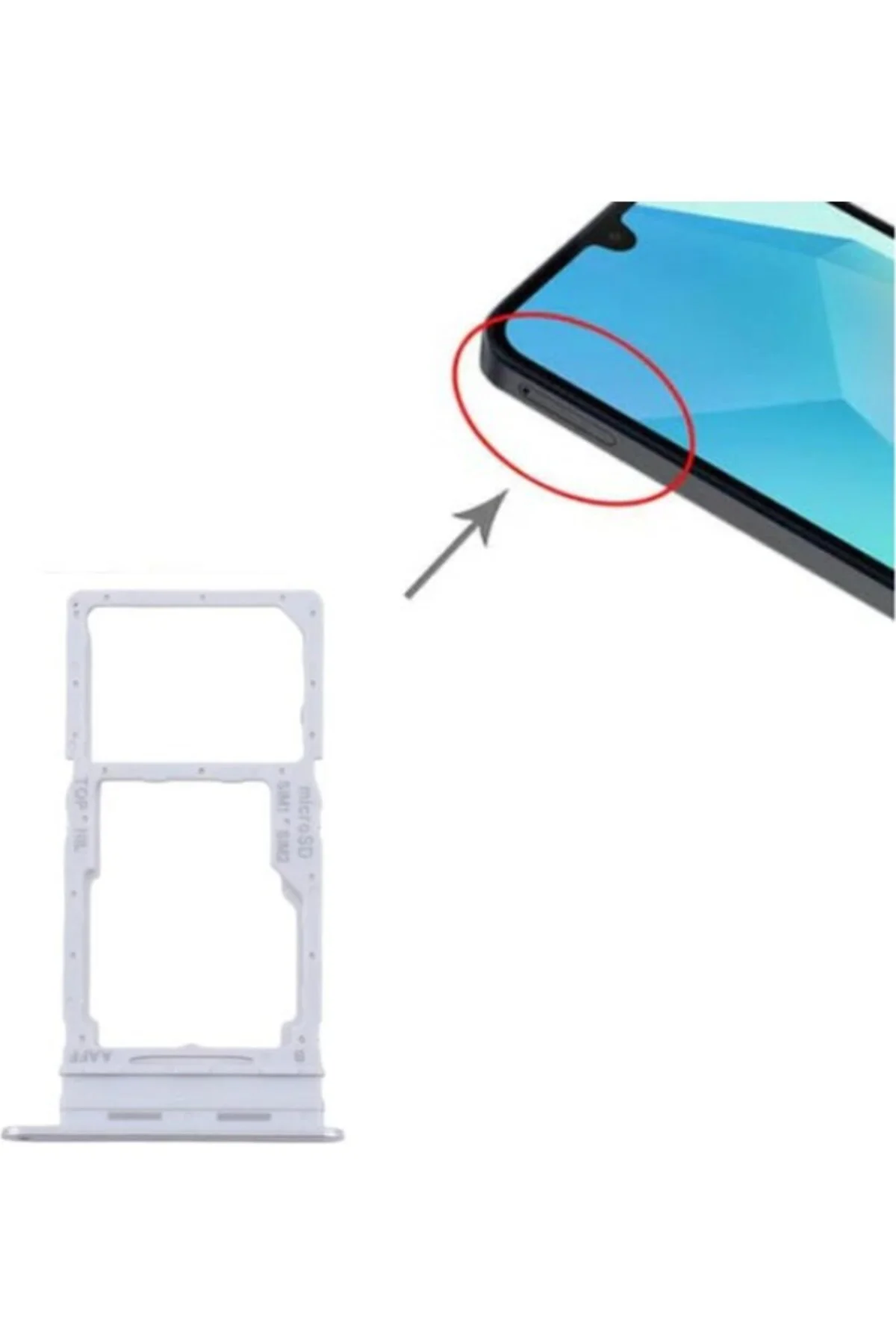 Samsung Uyumlu Galaxy A16 4g Sim Kart Tepsisi SM-A165F, SM-A165F/