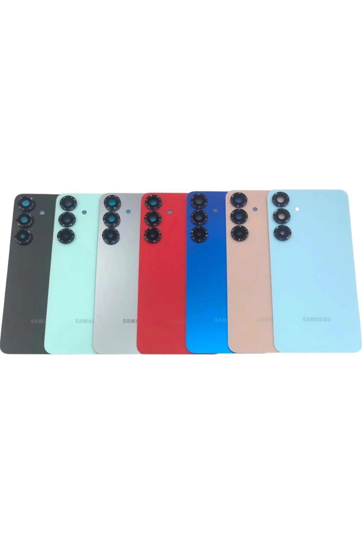 Samsung Uyumlu S936b Galaxy S25 Plus Arka Kapak Pil Kapağı Gri