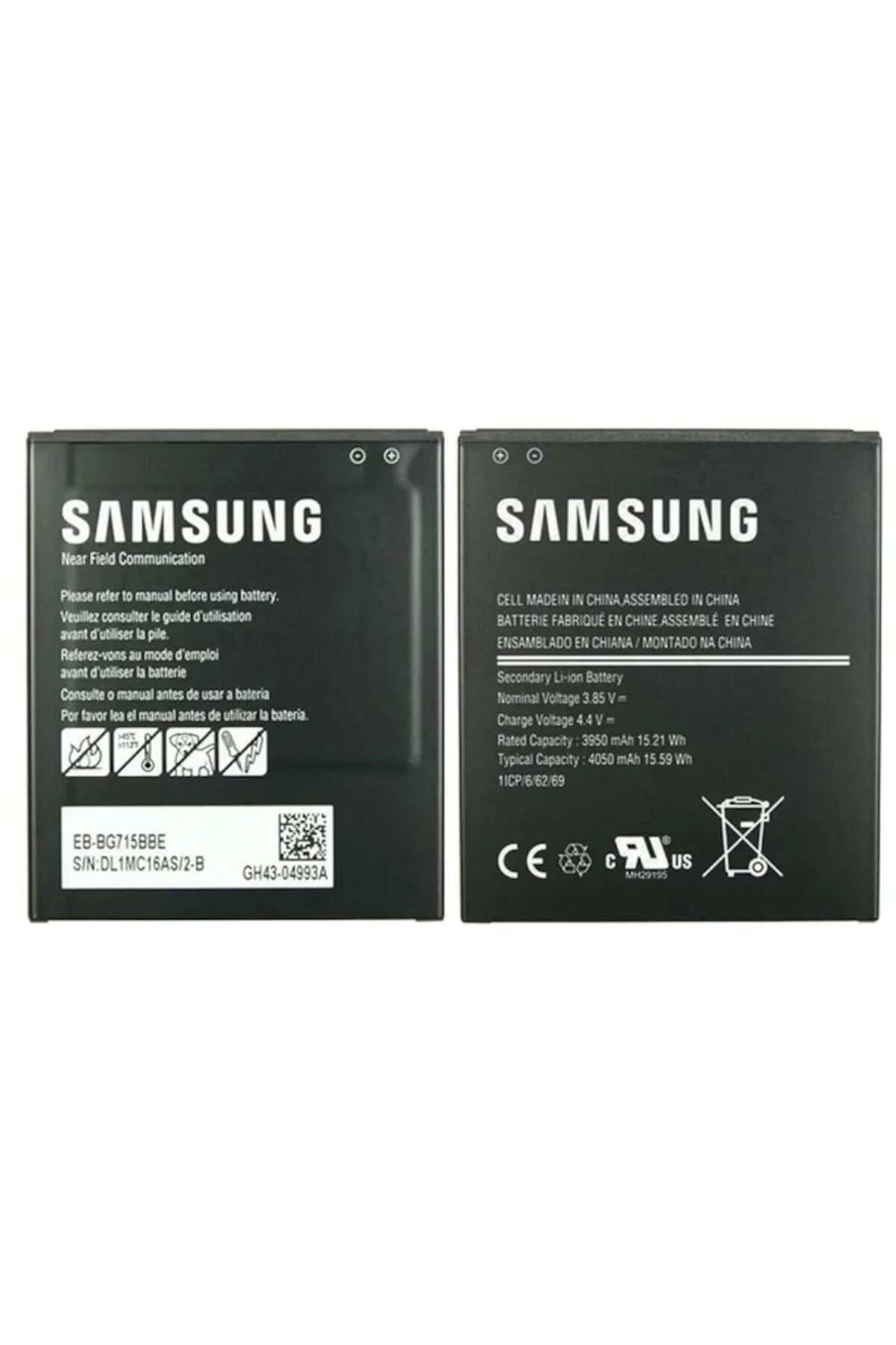 Samsung Uyumlu X Cover Pro Pil Batarya Eb-bg715bbe