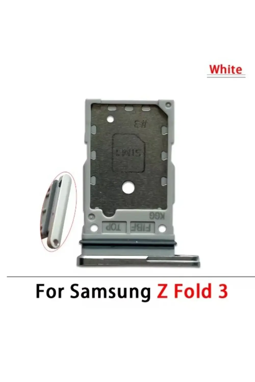 Samsung Z Fold 3 Sim Aparatı Sim Tray Yeşil