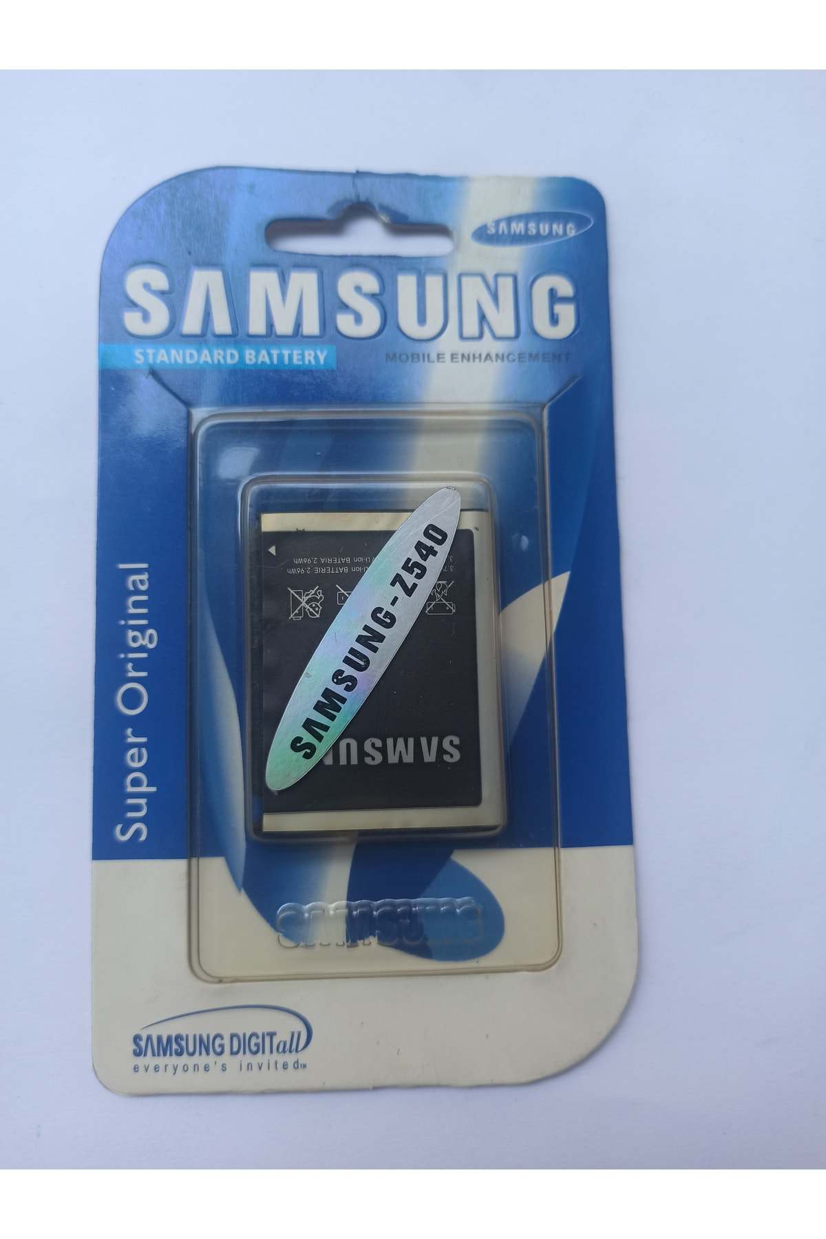 Samsung Z540 Sıfır Batarya Pil Sıfır Ambalajında Kutusunda Samsung Z540 Sıfır Batarya Pil Sıfır Ambalajında Kutusunda