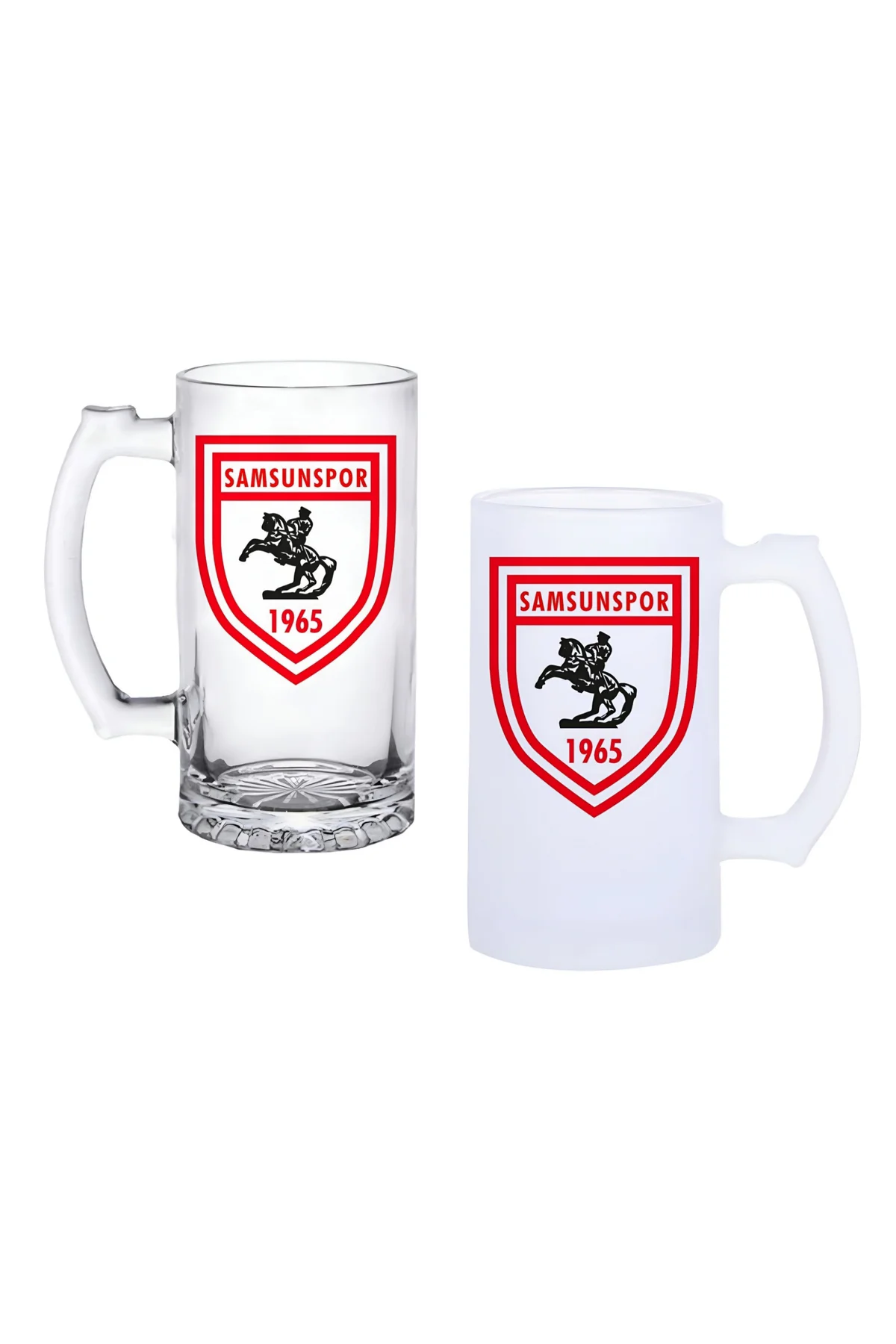 Samsunspor Kulplu Bira Bardağı Buzlu veya Şeffaf Seçenekli 0190