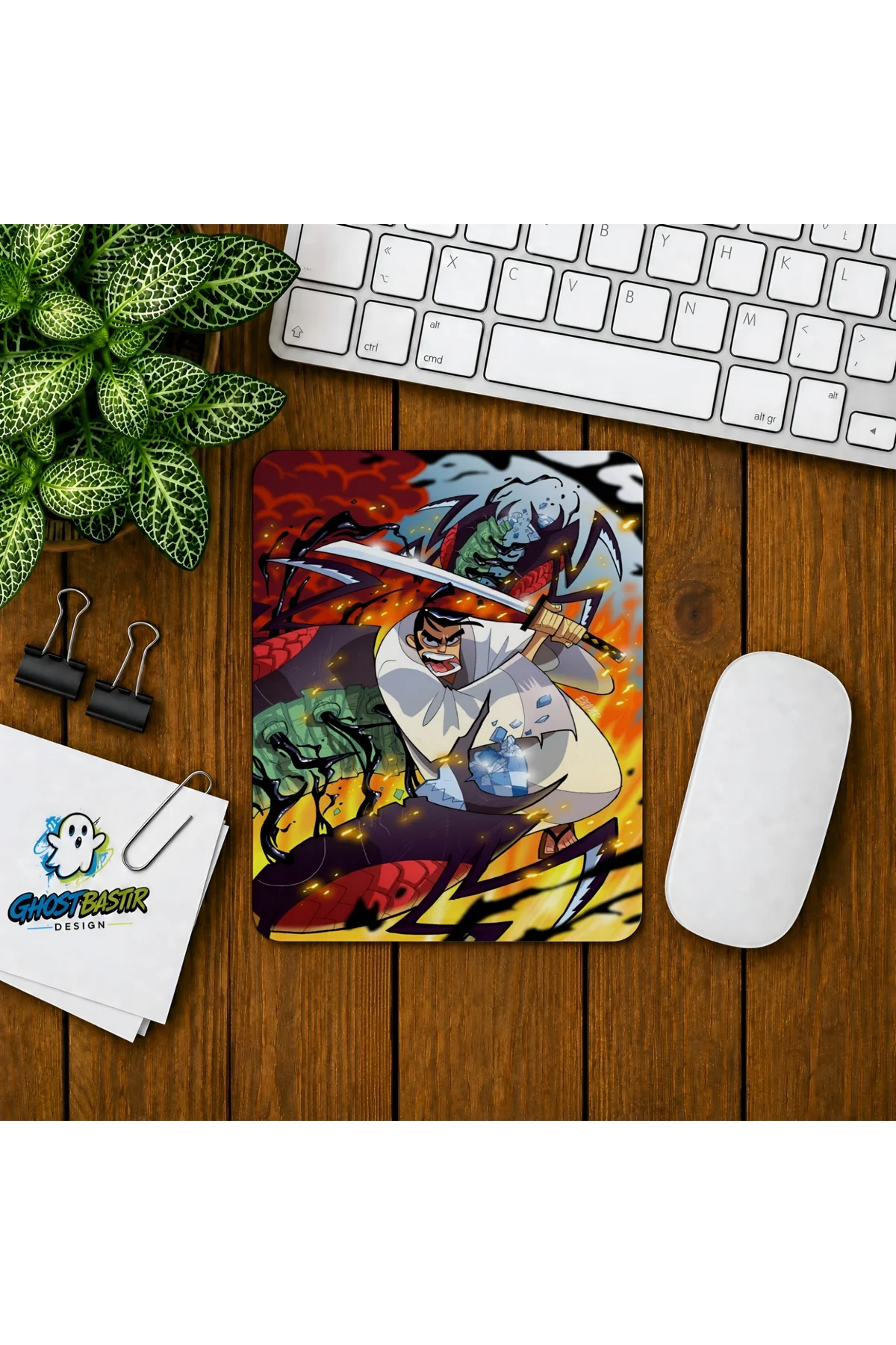 Samurai Jack Baskılı Oyuncu Mousepad 0269