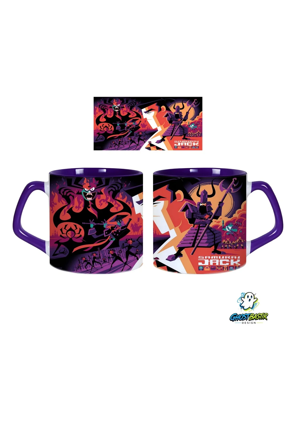 Samurai Jack Kupa Bardak | Tek Adet 0688