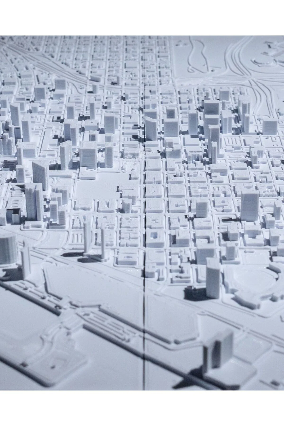 San Diego Üç Boyutlu Şehir Silüeti Dekoratif Minimalist Duvar Tablosu San Diego Tablo 15CM