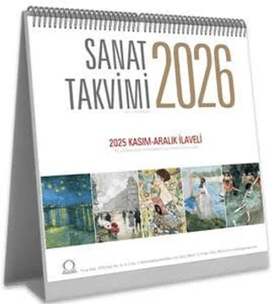 Sanat Takvimi 2026 Masa Takvimi Fiyatı, Yorumları ve Özellikleri