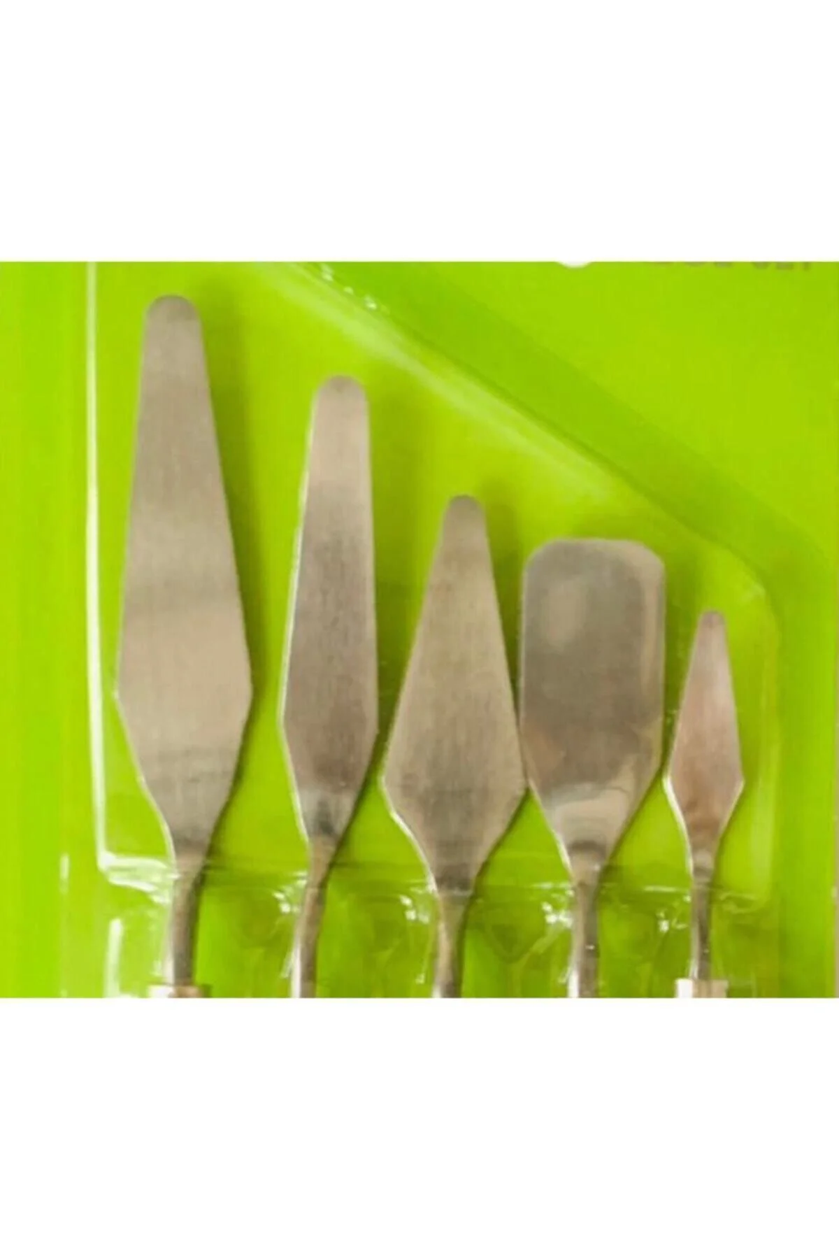 Sanatsal Metal Spatula 5'li Set
