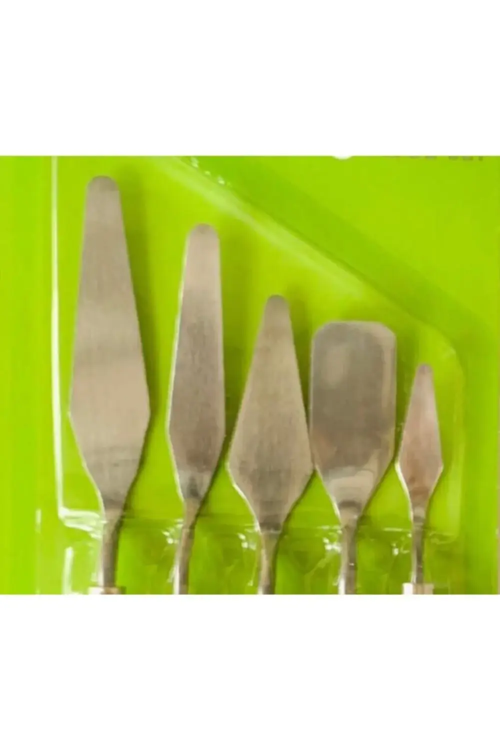 Sanatsal Metal Spatula 5'li Set
