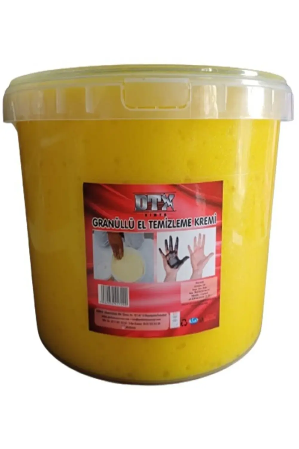 Sanayi Tipi Granürlü El Temizleme Sabunu Yumuşak (kremi) 5 kg