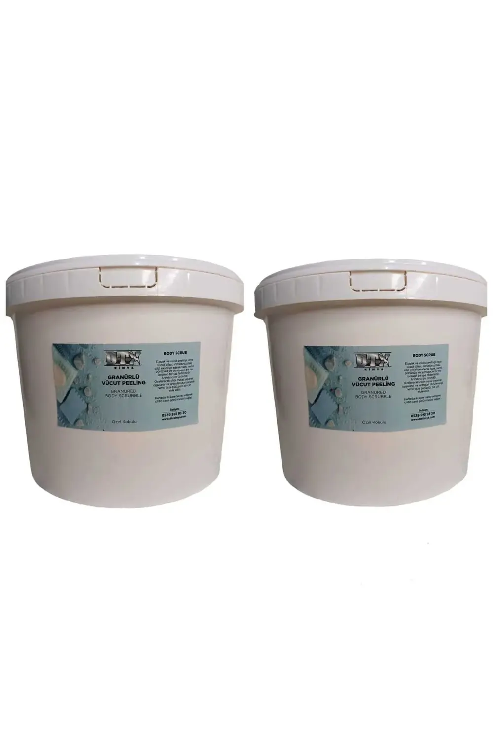 Sanayi Tipi Granürlü Ponzalı El Temizleme  Kremi 15 KG 2 ADET