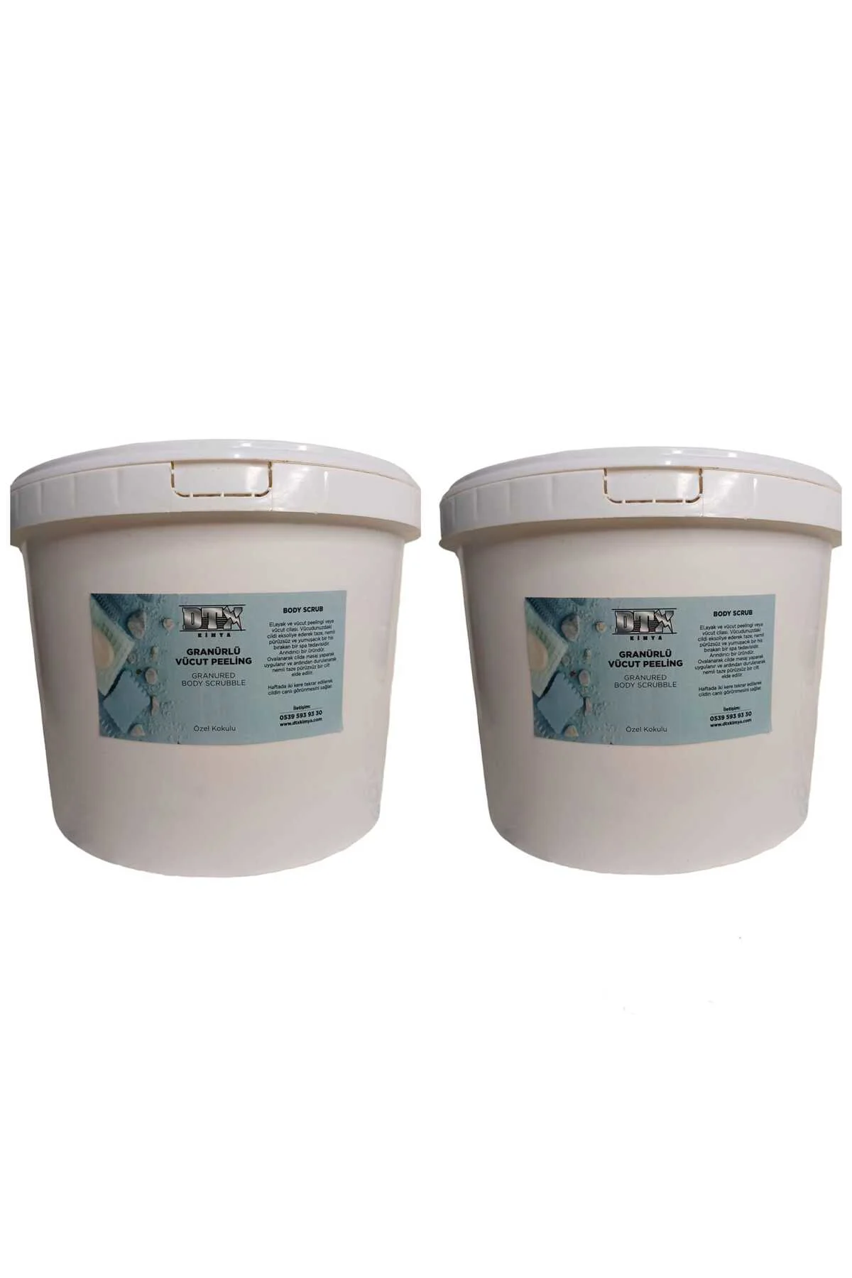 Sanayi Tipi Granürlü Ponzalı El Temizleme  Kremi 15 KG 2 ADET