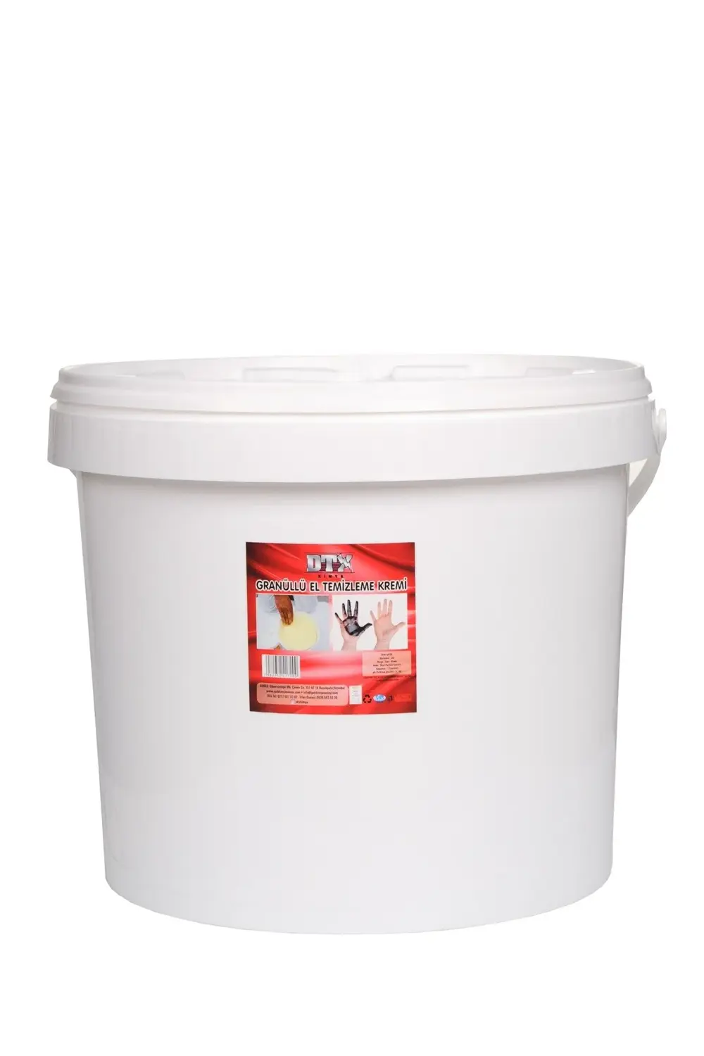 Sanayi Tipi Ponza'lı ( Talaşlı ) El Temizleme Sabunu (Kremi) 8 kg Sanayi Tipi Ponza'lı ( Talaşlı ) El Temizleme Sabunu (Kremi) 8 kg