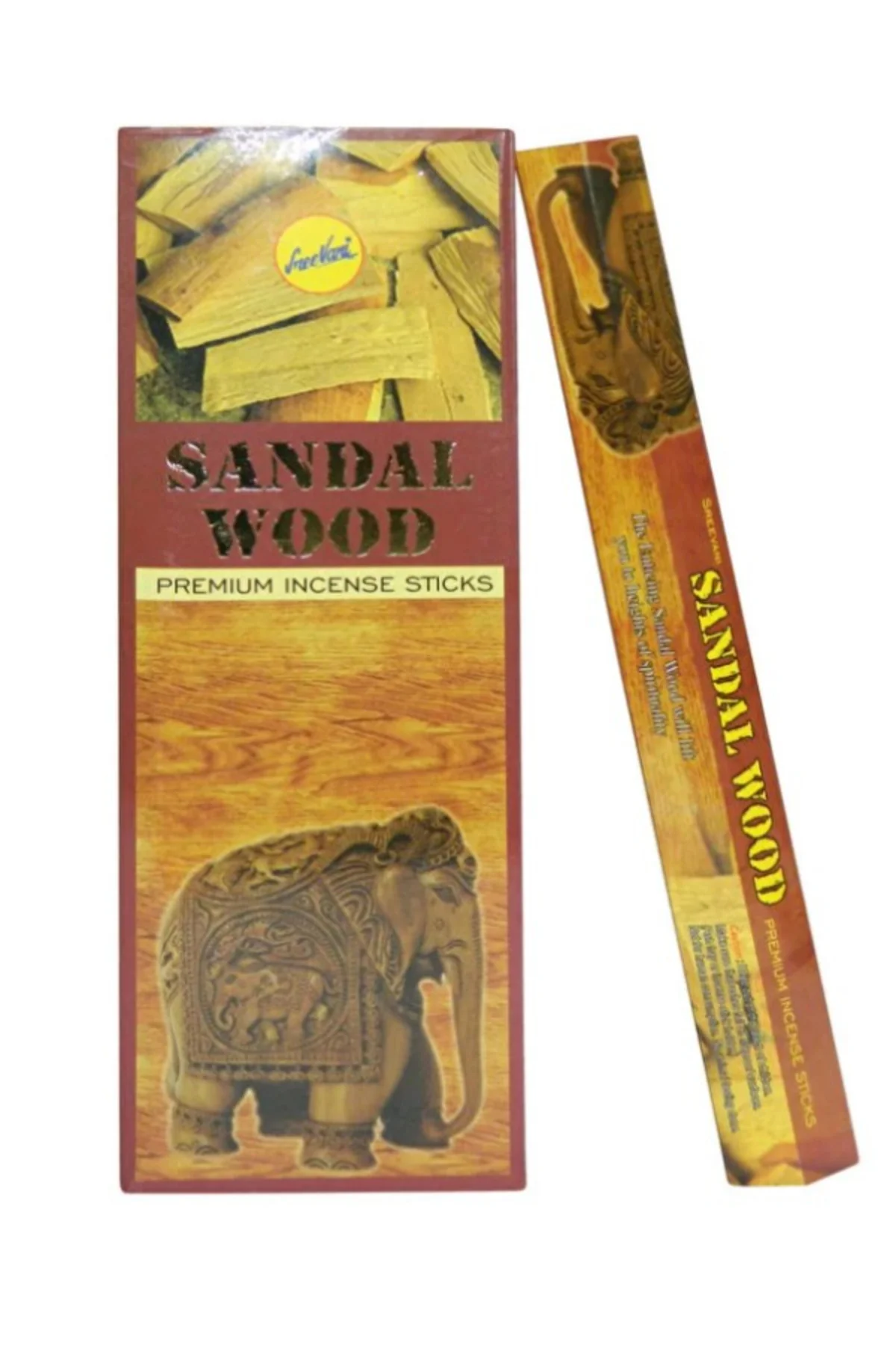 SANDAL ÇUBUK TÜTSÜ 5 PAKET 100 ADET (INCENSE STICKS, 5 PACKS, 100 STICKS)