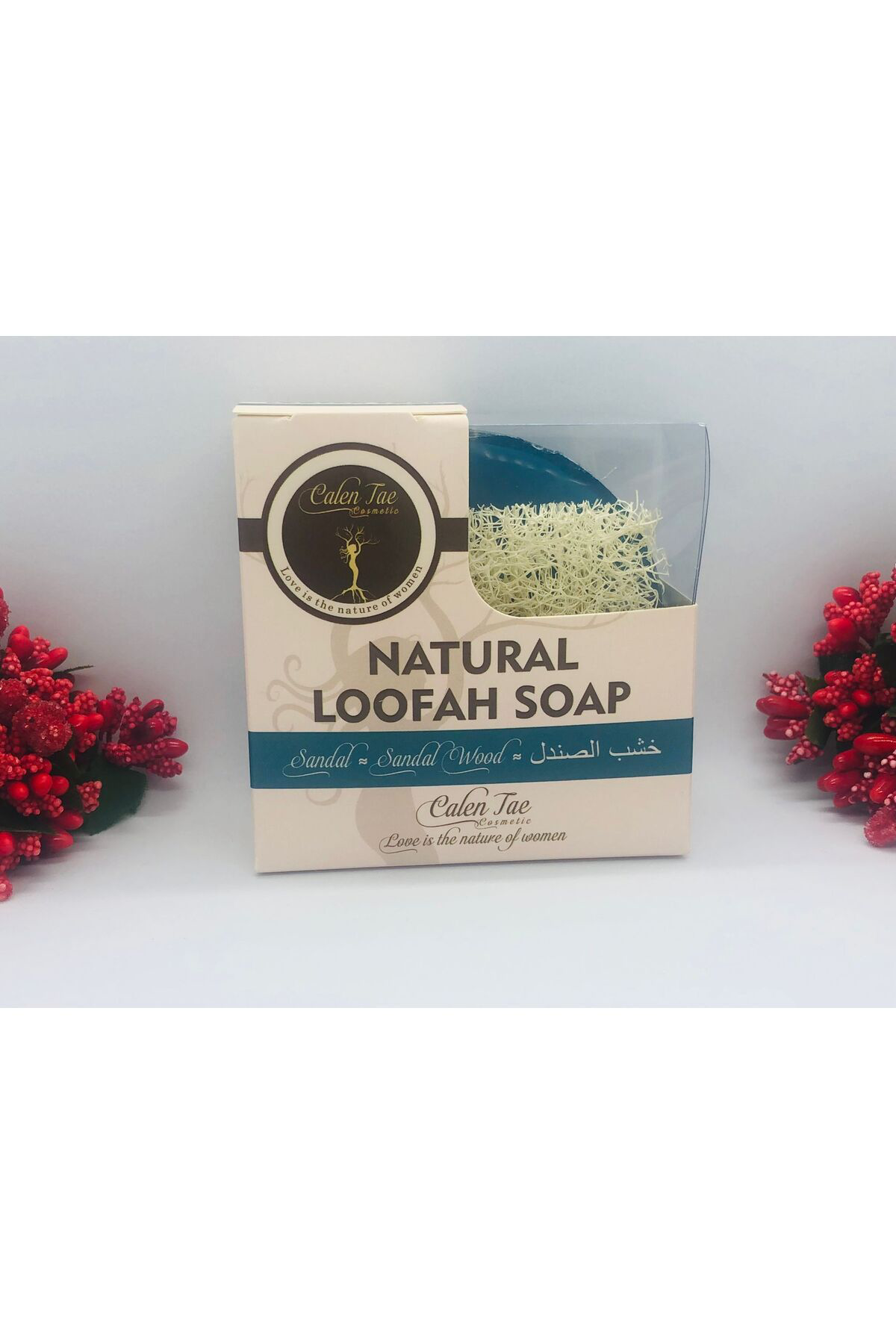 SANDAL-KABAK LİFLİ SABUN %100 ORGANİK 1 ADET 100 GF