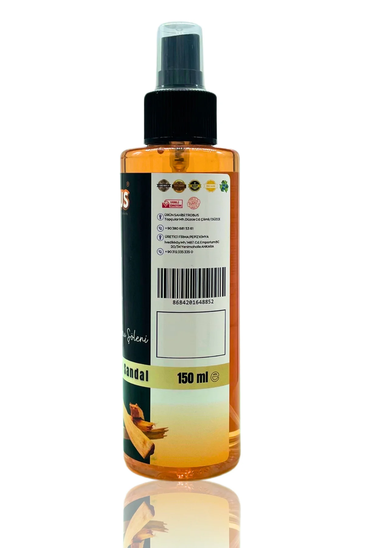 Sandalwood/Sandal Oto Sprey Koku - Premium Egzotik Ferahlık (150 