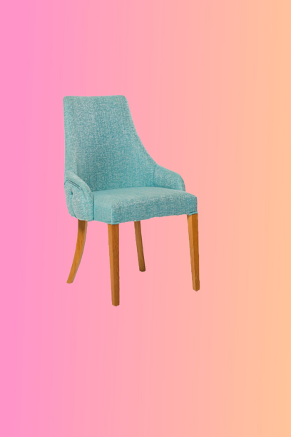 Sandalye 10206 ST Zus084 PAPEL Kayın ayak Babyface kumaş Ortopedi