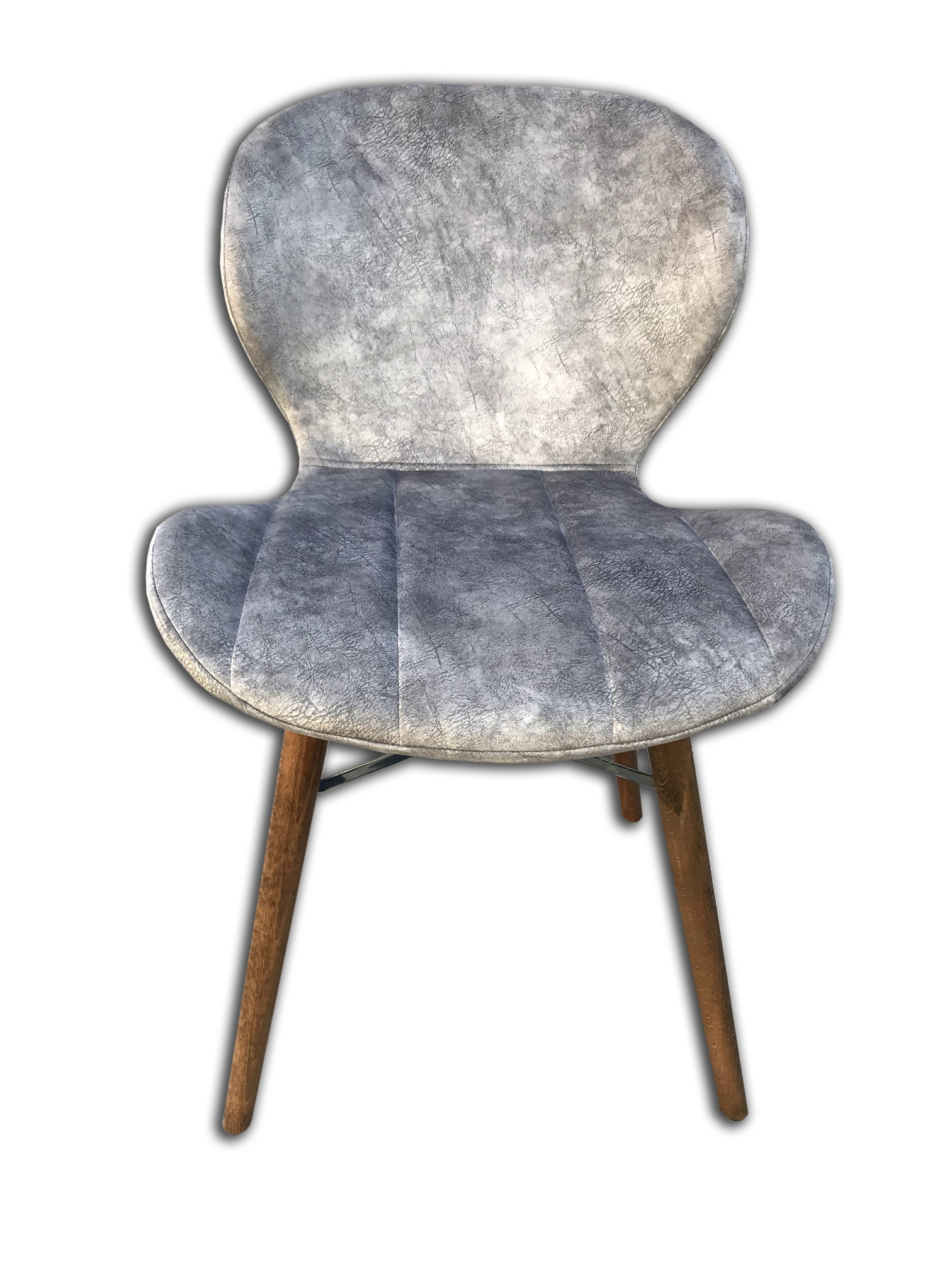 Sandalye 12519 LİLY Model Kayın RETRO Ceviz Papel Sırt Dökme süng