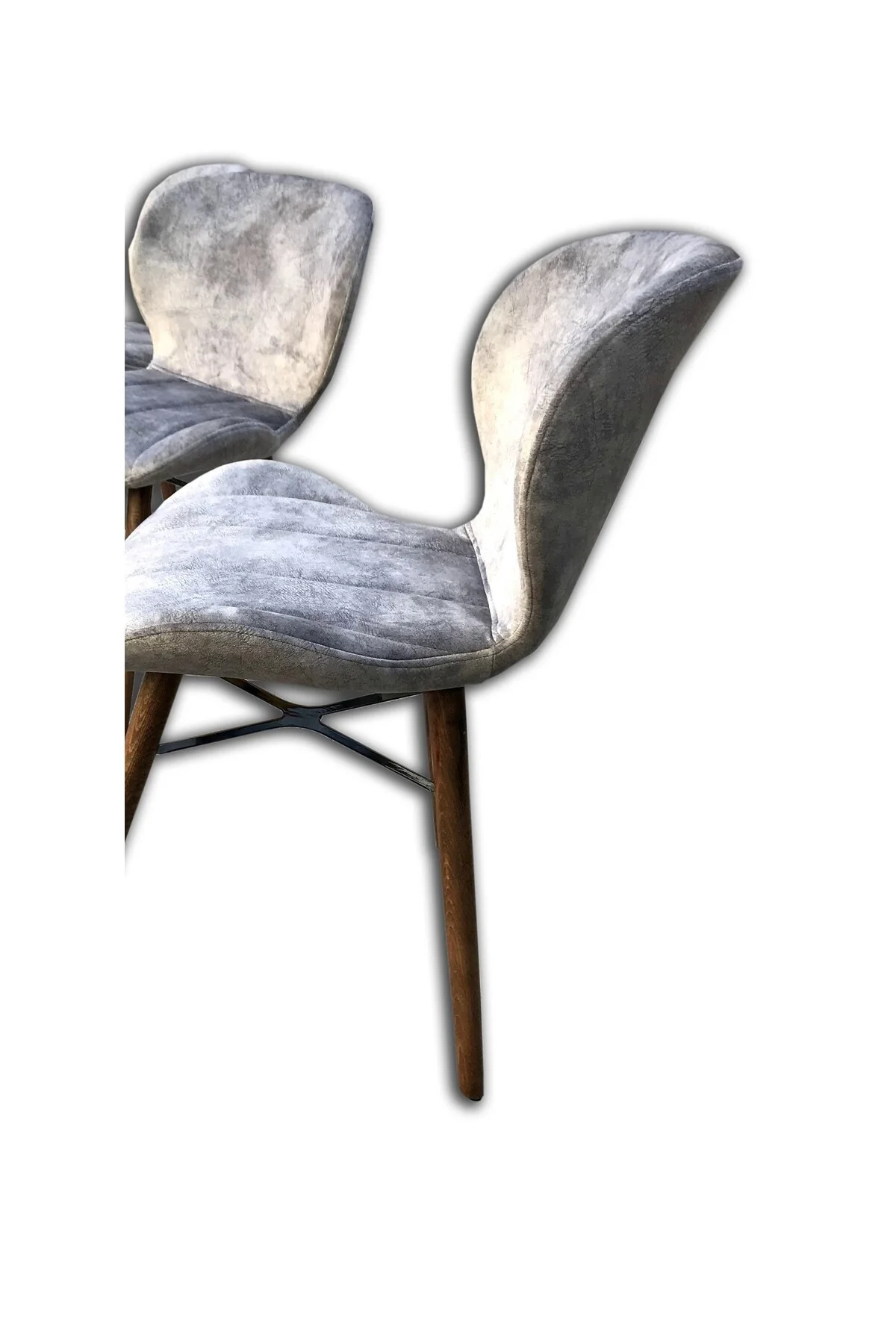 Sandalye 12519 LİLY Model Kayın RETRO Ceviz Papel Sırt Dökme sünger Ort El yapım Sandalye 12519 LİLY Model Kayın RETRO Ceviz Papel Sırt Dökme sünger Ort El yapım - Görsel 3