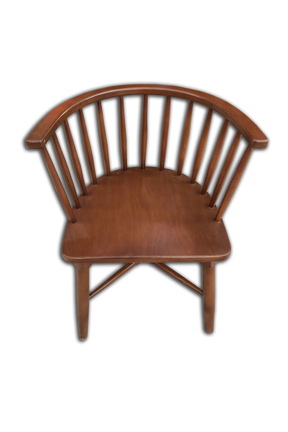 Sandalye 12560 OMURGA Model Kayın Retro Bambu Ayak Parlak ceviz renk El Yapım Sandalye 12560 OMURGA Model Kayın Retro Bambu Ayak Parlak ceviz renk El Yapım - Görsel 3