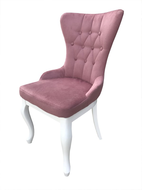 Sandalye 13256 GÖKYÜZÜ Metal Bağlantı destek Ayak Babyface kumaş 