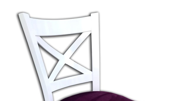 Sandalye 13265 ÇAPRAZ model Kayın RETRO Ayak Babyfac kumaş Döşem 