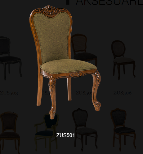 Sandalye 14196 ST Zus003 oyma  Sağlam AVANGART Aslan ayak Babyfac