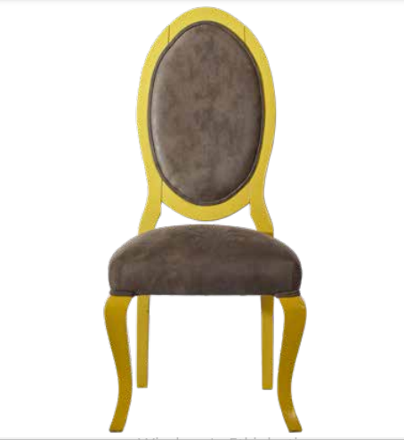 Sandalye 14197 ST Zus2134 MADALYON Model Kayın Klasik Ayak Parlak