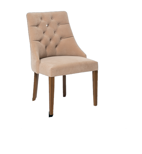 Sandalye 14203 ST Zus2119 PAPEL Model Kayın Babyface Tarçın Renk 