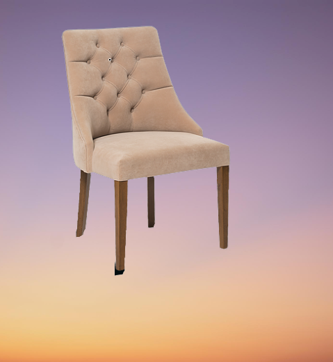 Sandalye 14203 ST Zus2119 PAPEL Model Kayın Babyface Tarçın Renk 