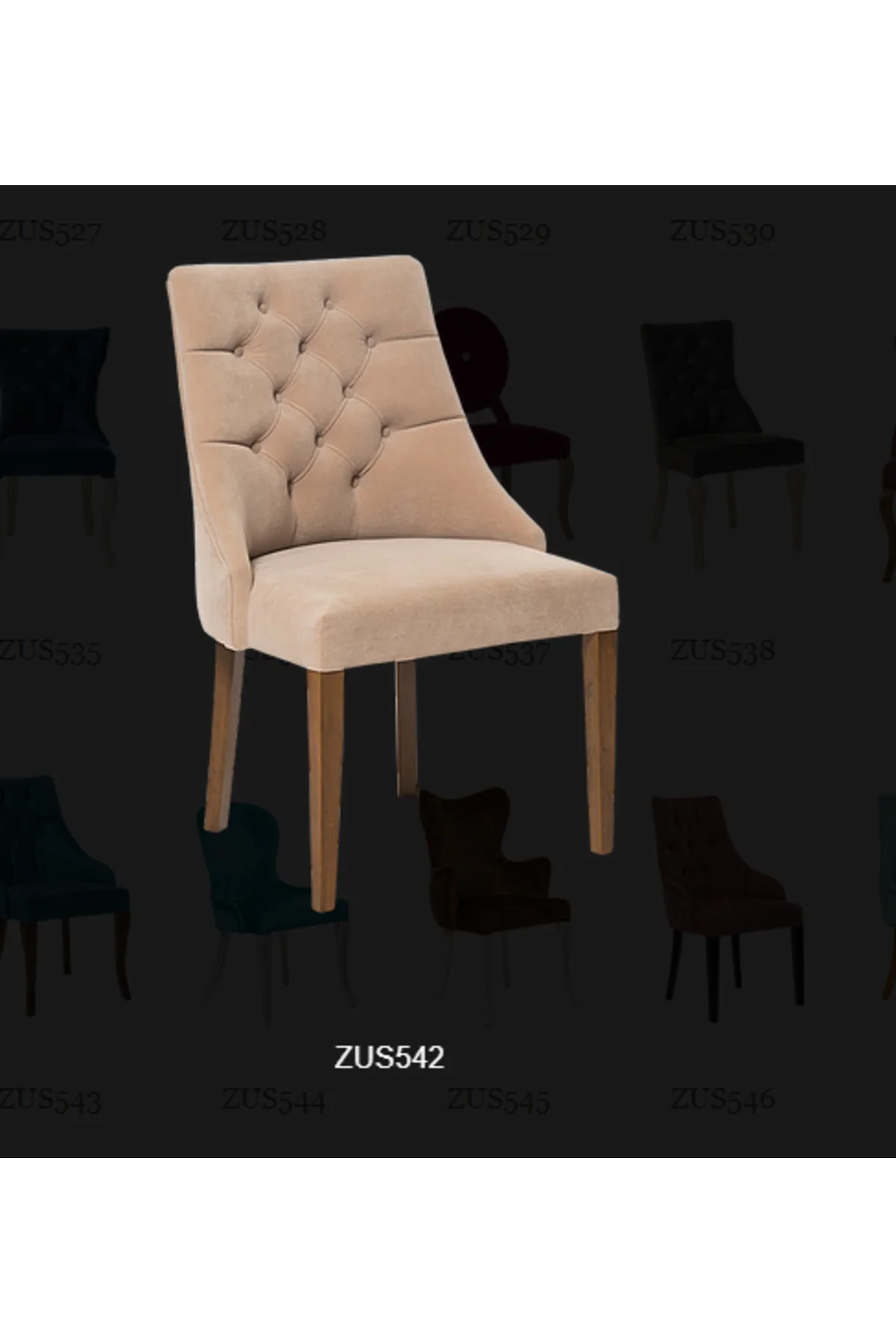 Sandalye 14203 ST Zus2119 PAPEL Model Kayın Babyface Tarçın Renk kumaş ElYapım Sandalye 14203 ST Zus2119 PAPEL Model Kayın Babyface Tarçın Renk kumaş ElYapım - Görsel 2