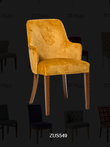 Sandalye 14207 ST Zus2116 PAPEL Yarım Kolçak Model Kayın Babyface