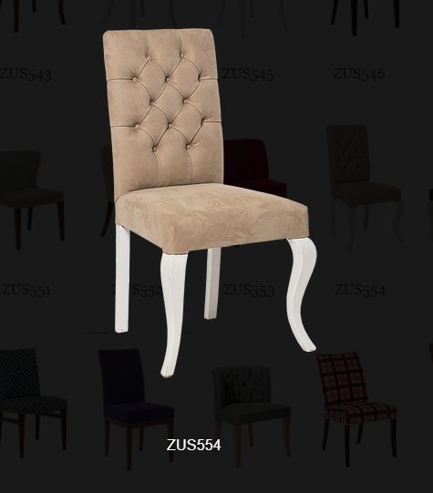 Sandalye 14208 ST Zus074 Kapiton Kayın ASLAN Ayak Tarçın Kumaş Be