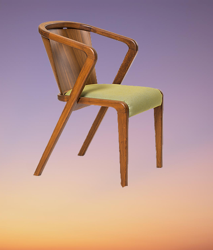 Sandalye 14218 Zus2018 ATMACA Model KOLÇAK Kayın RETRO Ayak Ceviz