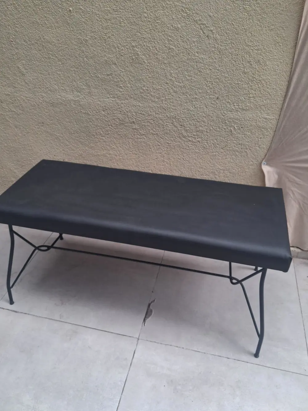 Sandalye 14577 BENC PENYEZ Klasİk Metal Siyh fırın Boya Suni Deri