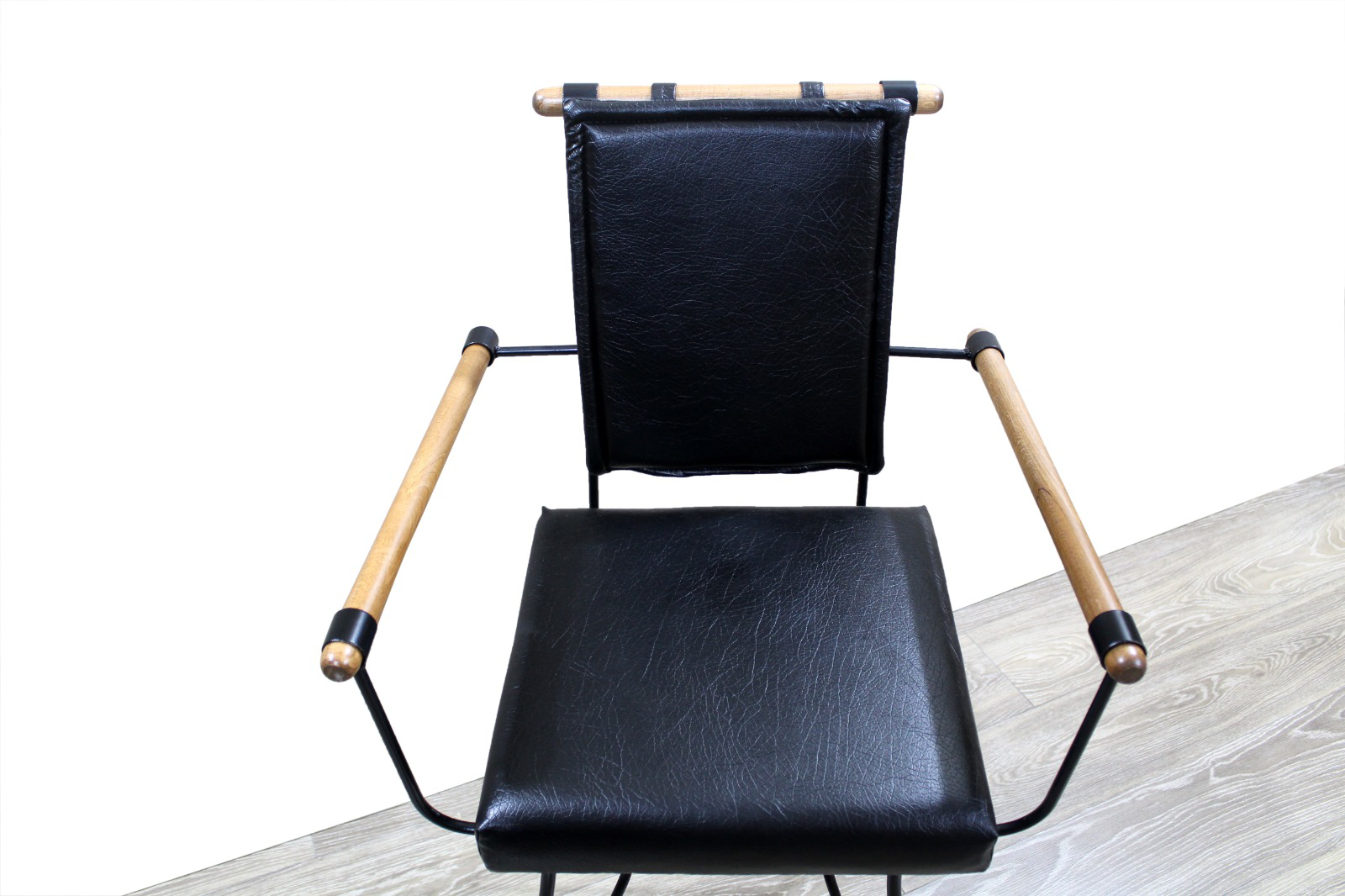 Sandalye 14613 PENYEZ Bar Yüksek Metal Siyah fırın Siyah boya Sun