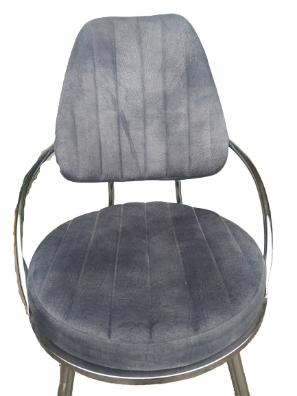 Sandalye 17312 SÜMBÜL Model Metal nikelaj Ortopedik oturum Örgü k